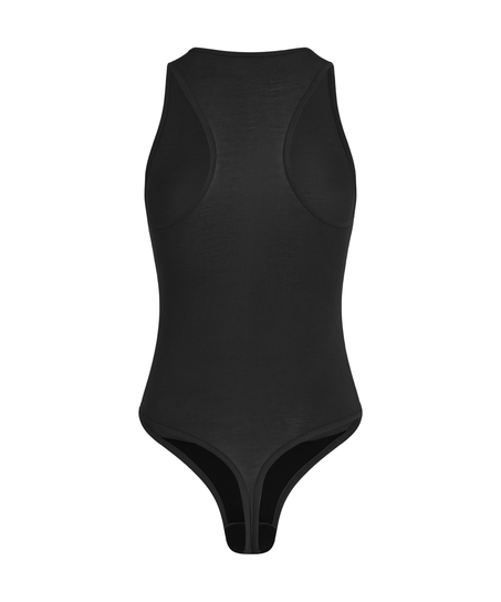 super soft Body med Cashmere, Sort