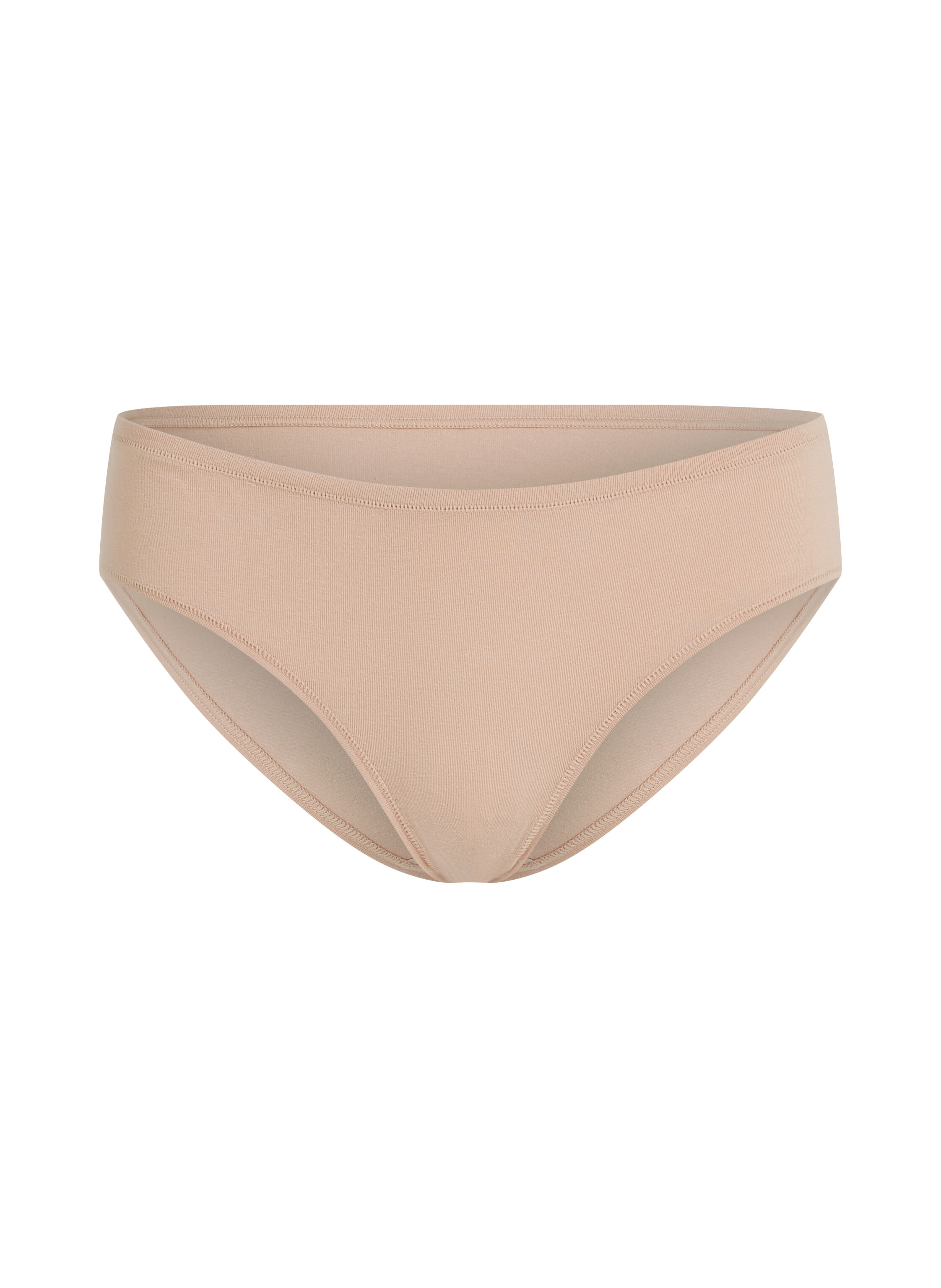 Af bomuld Kira brasiliansk trusse, Beige