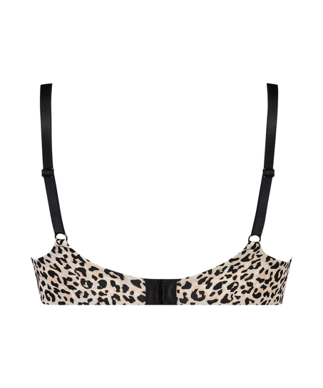 Formstøbt push-up bh uden bøjle Mona, sort