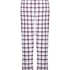 Petite pyjamasbukser af Flannel, Hvid