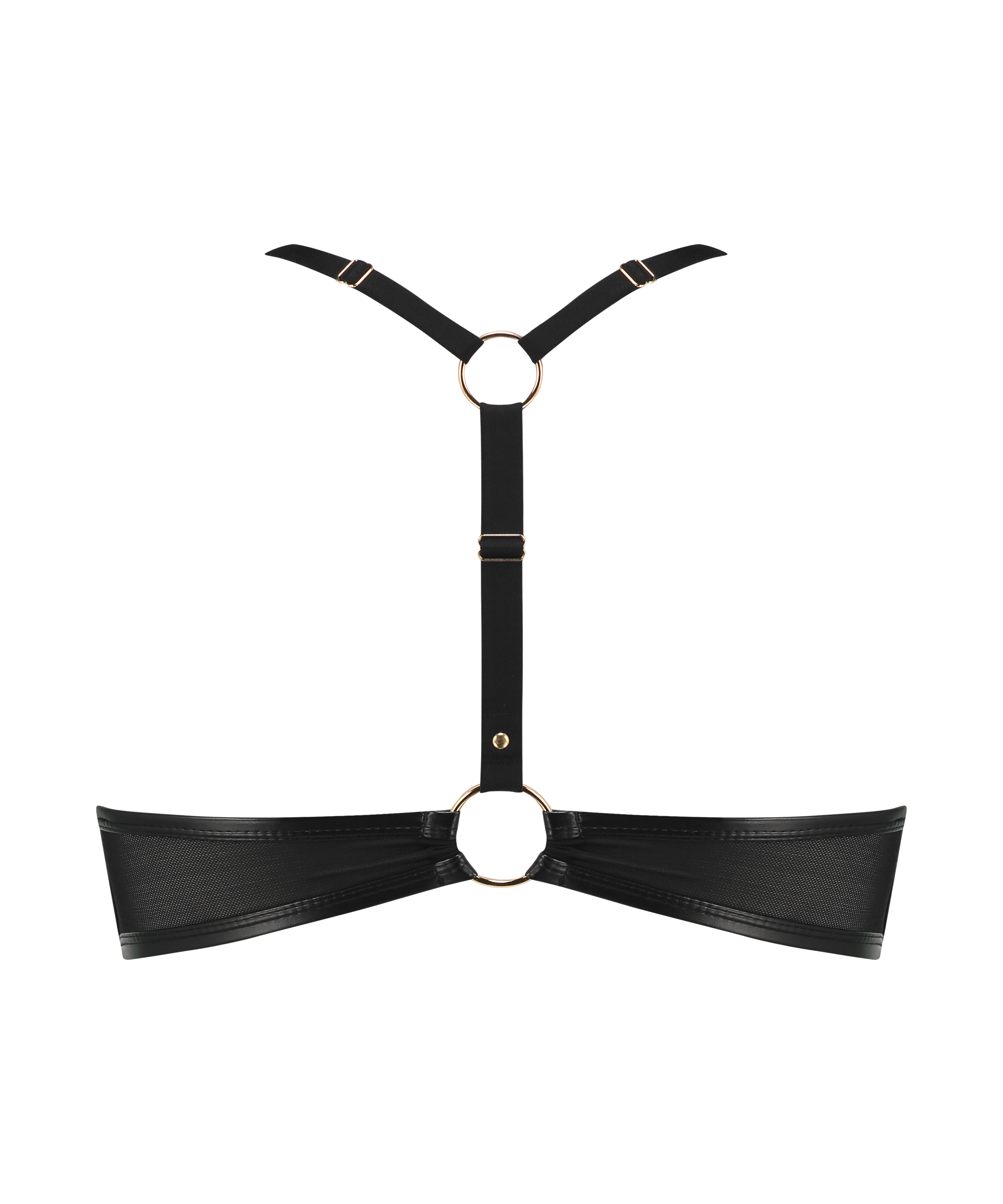 Formstøbt pushup-bøjle-bh Faye, Sort, main