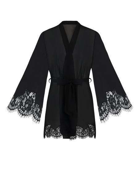 Kimono Satin, Sort