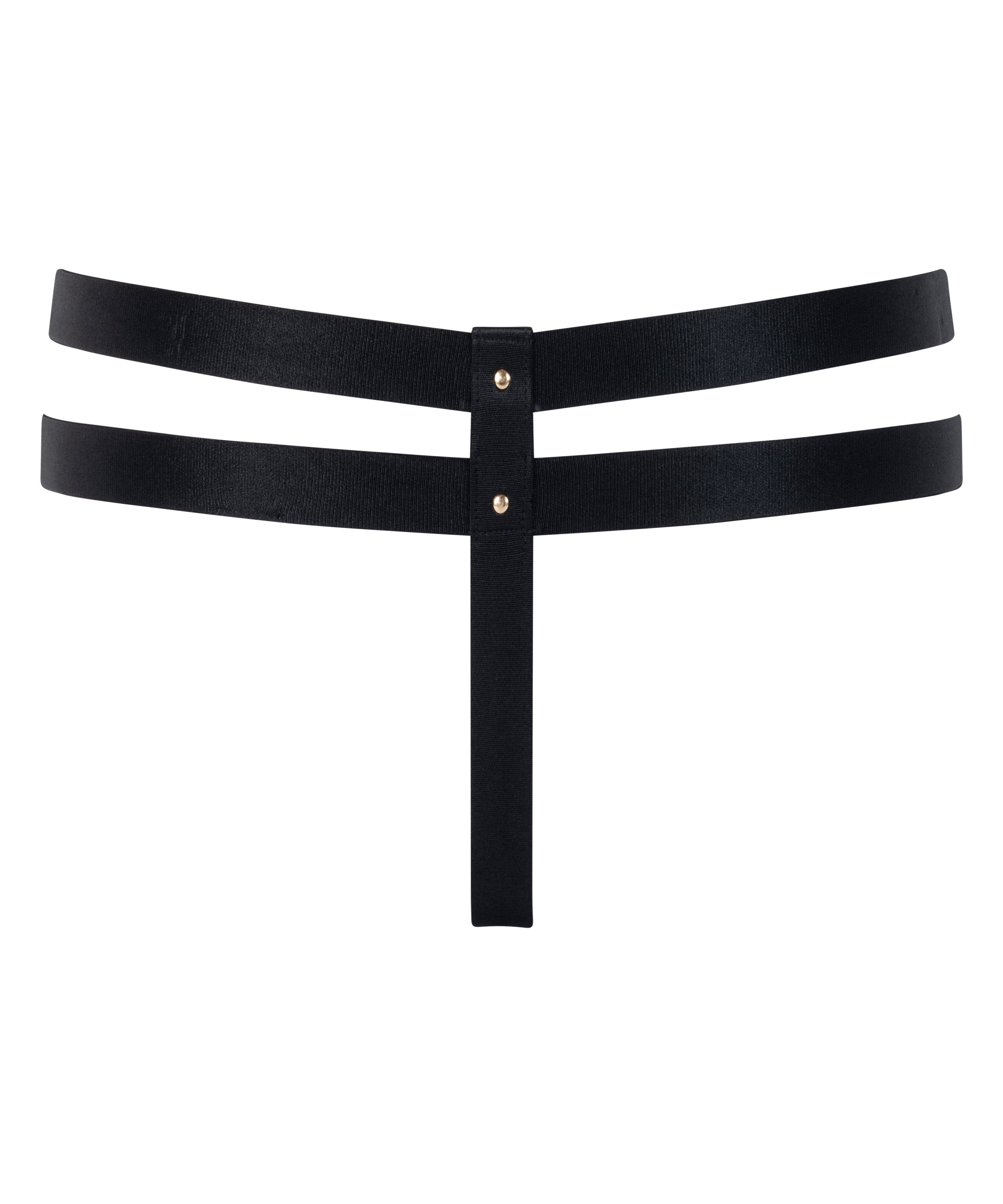 Åben skridt g-streng Athena, sort, main