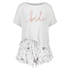 Bridal kort pyjamas, hvid
