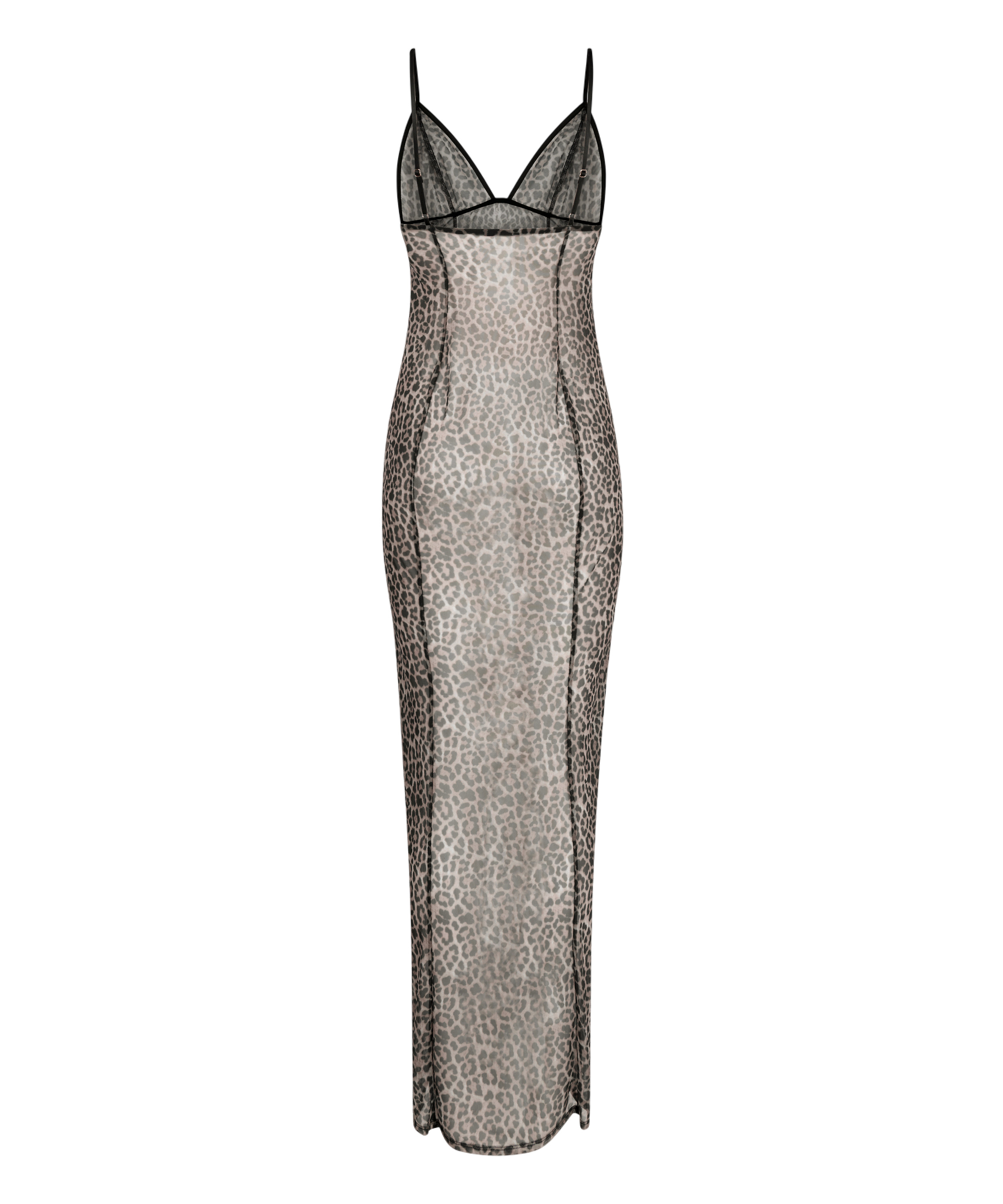 Slipkjole Maxime, Sort, main