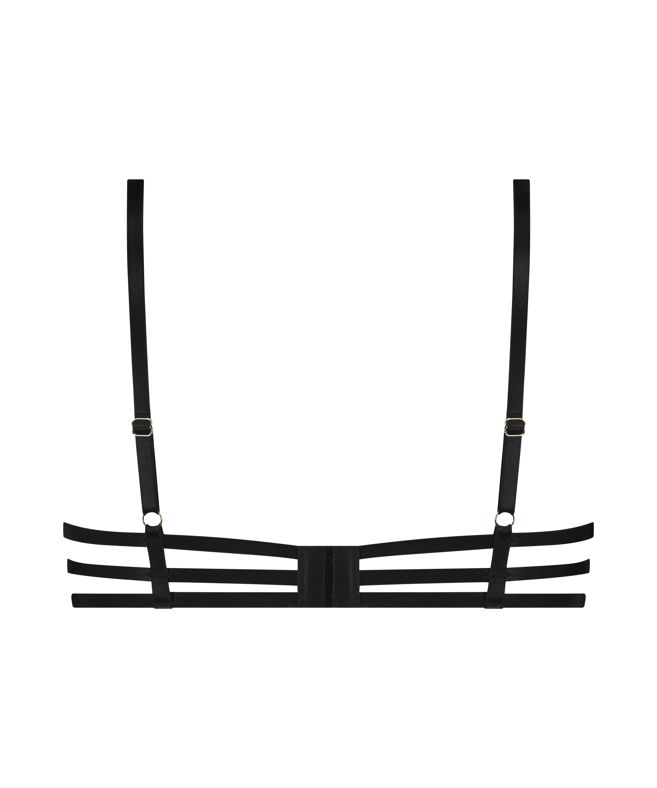 Ikke-formstøbt bøjle-bh Felicia, Sort, main