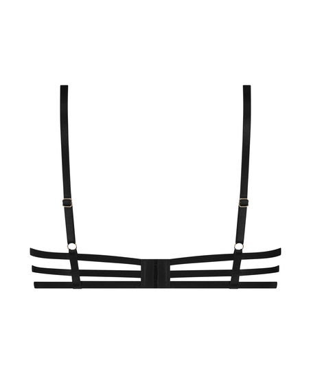 Ikke-formstøbt bøjle-bh Felicia, Sort