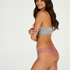 Ariana High leg brasiliansk trusse, pink