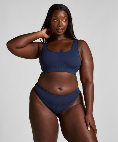 Bralette Scoop Dianne, Blå