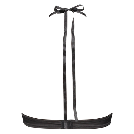 Non-padded underwired bra Jade lace, sort