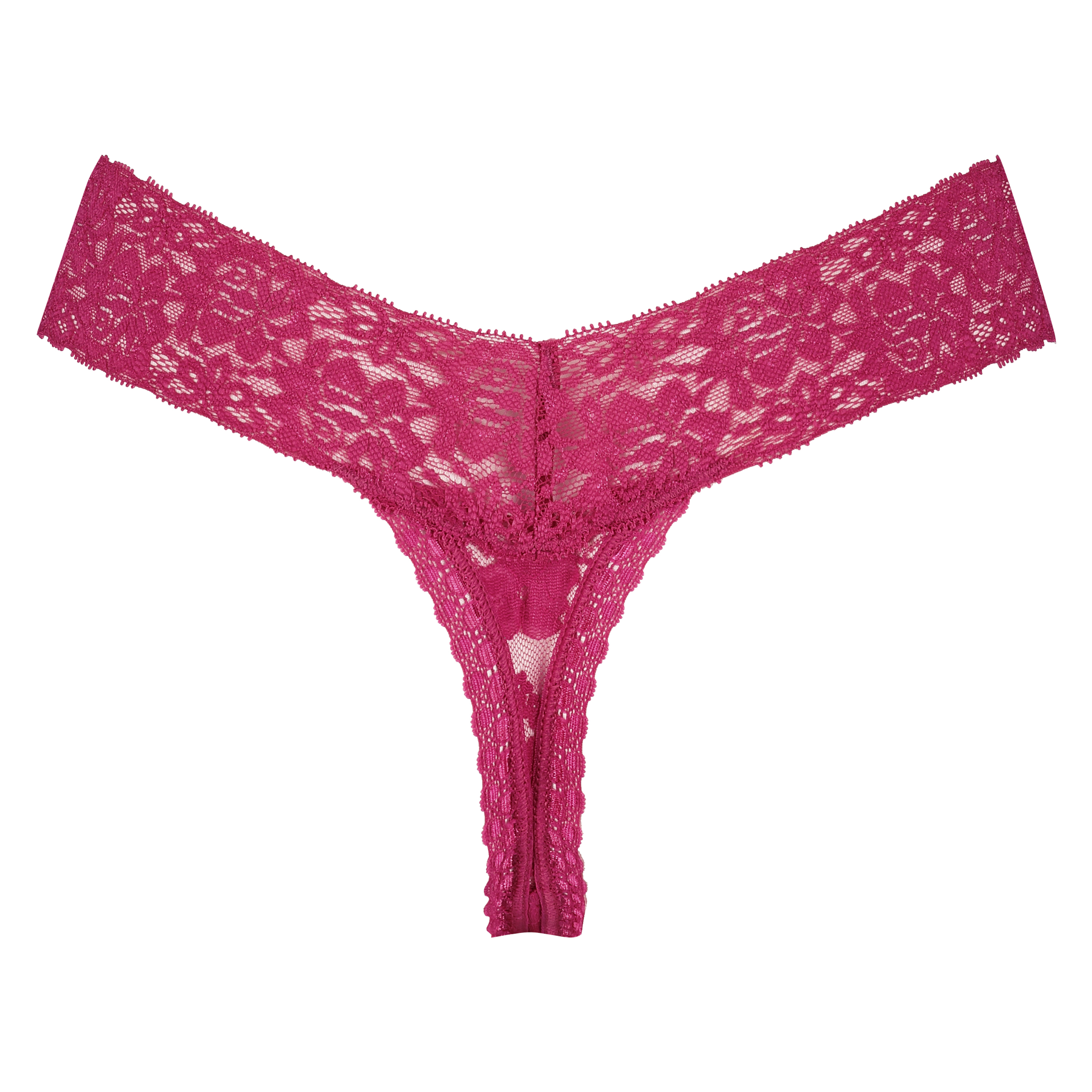 G-streng Floral lace, pink, main