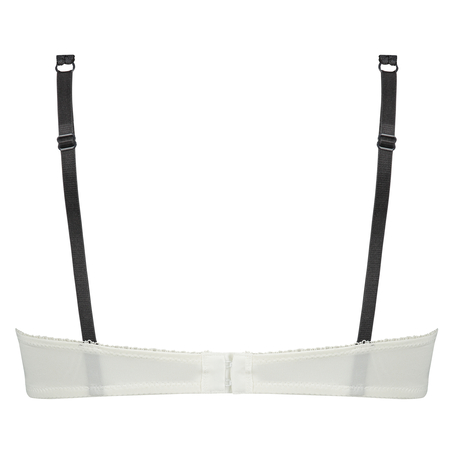 Formstøbt bøjle-bh Secret Lace, Hvid