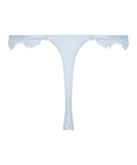 Højt udskåret g-streng Violet, blå