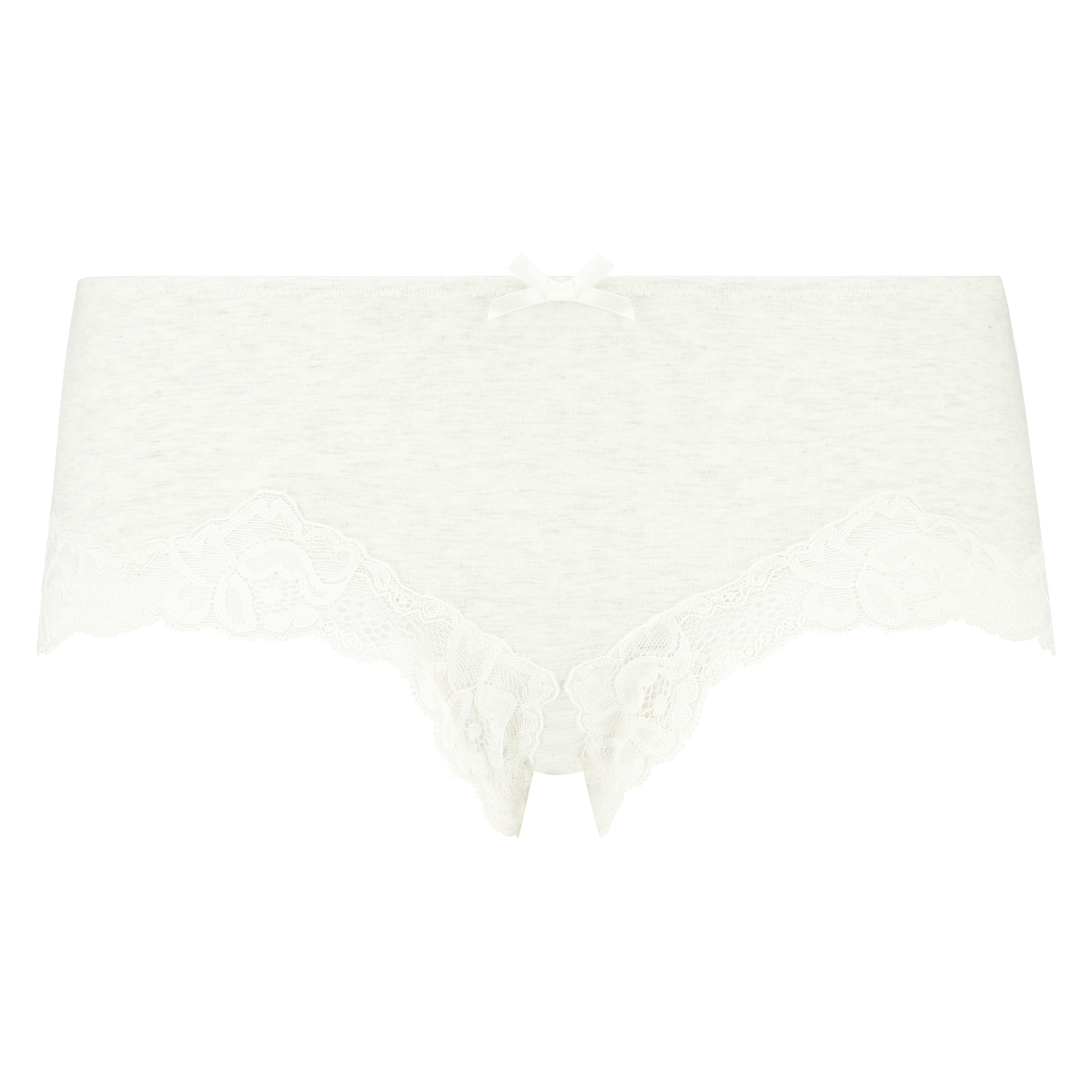 Boxertrusse Secret Lace bomuld, Gr&aring;, main