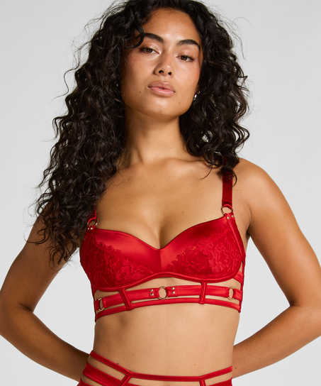 Noeki bralette, Rød
