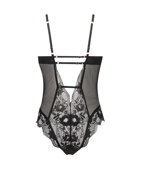 Body med b&oslash;jle Gabrielle, Sort