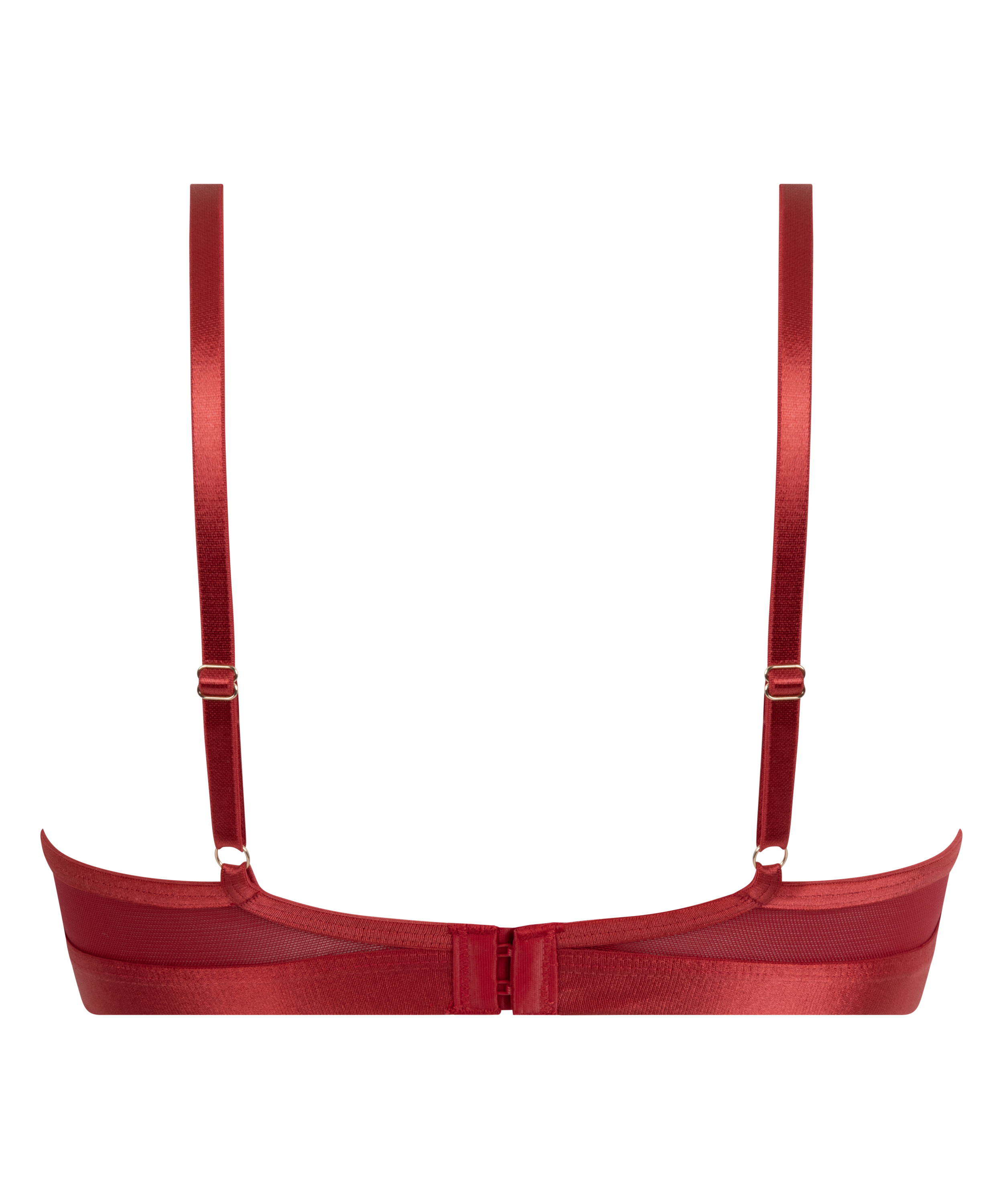 Ikke-formstøbt bøjle-bh Sable, Rød, main