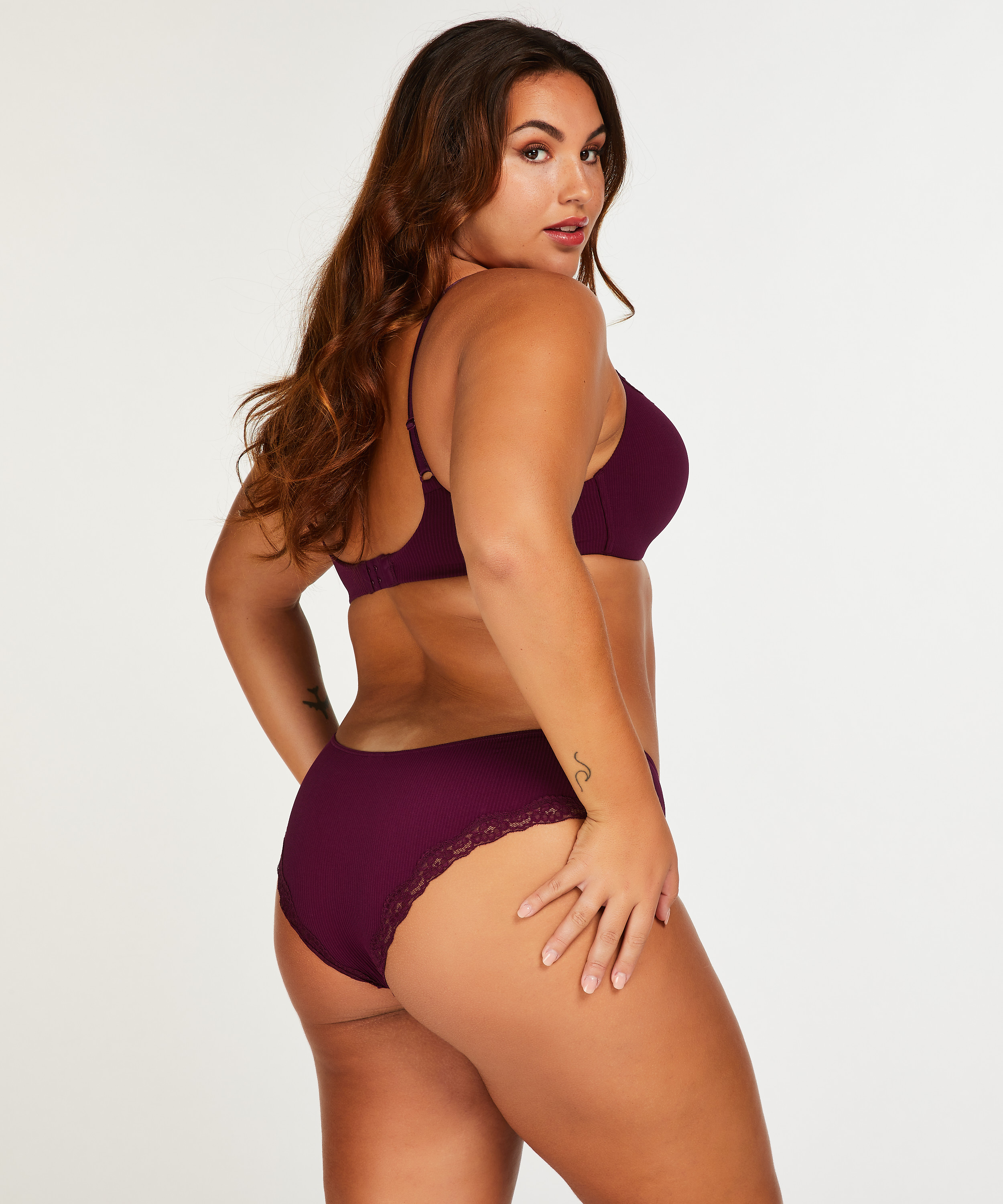 Formstøbt bh uden bøjle Lola, Lilla, main