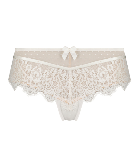 Brasiliansk trusse Marilee, Hvid