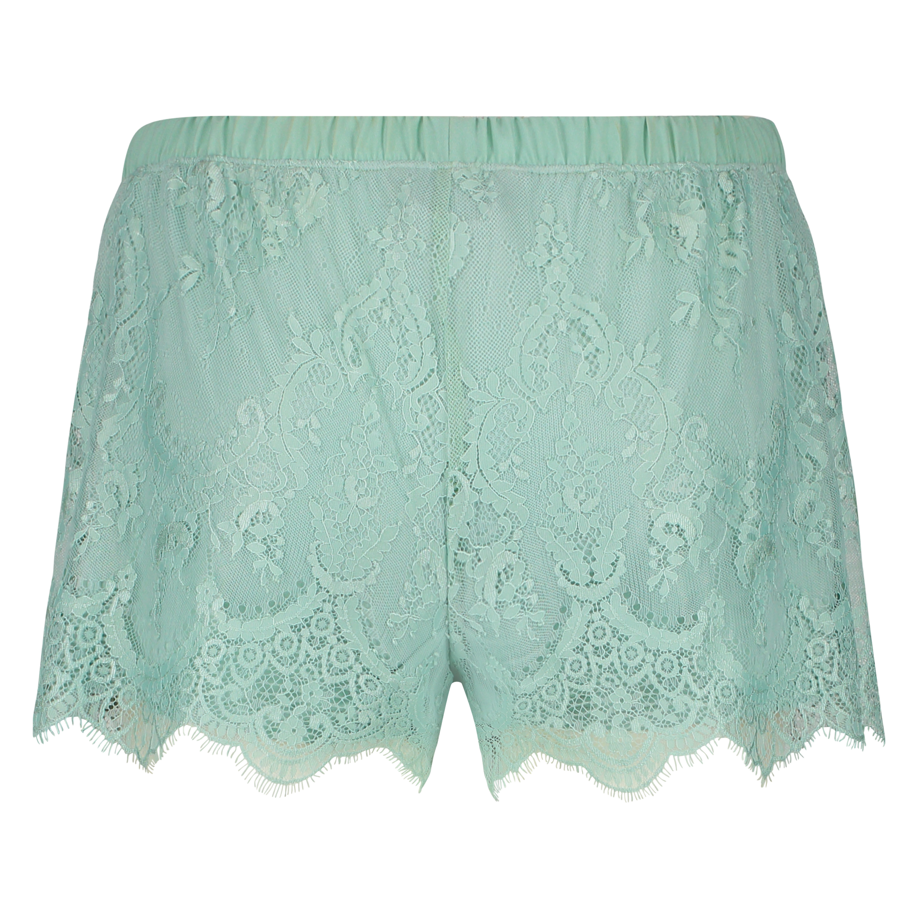 Lace shorts, bl&aring;, main