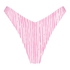 Højt udskåret bikinitrusse Julia, pink