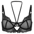 Amari ikke-formstøbt bøjle-bh, Sort