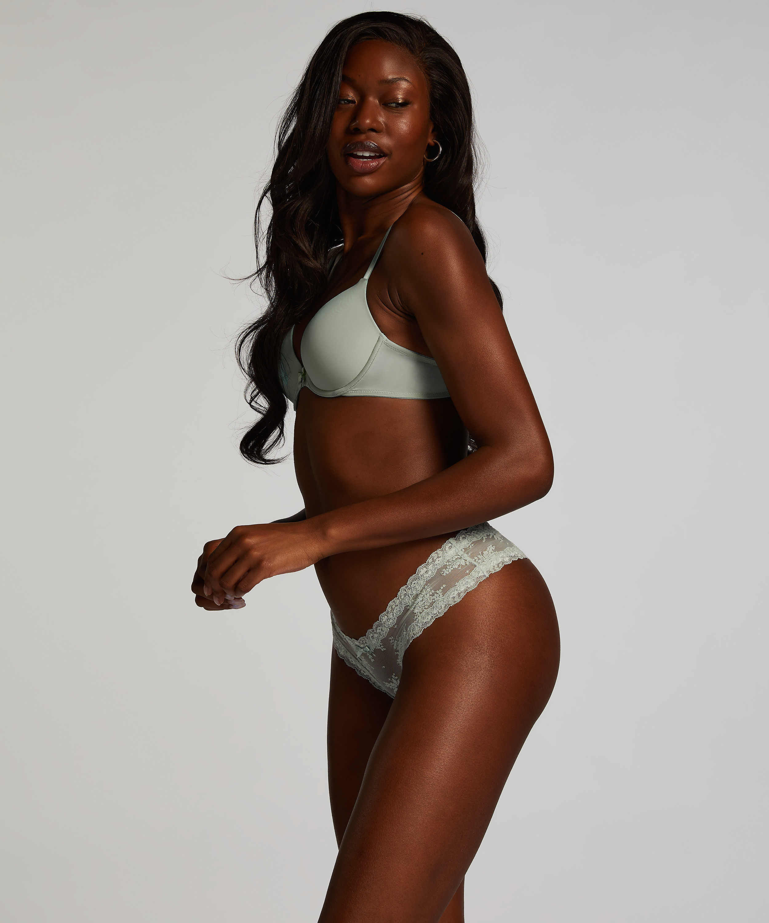 Brasiliansk trusse V-shape Mesh, Grøn, main