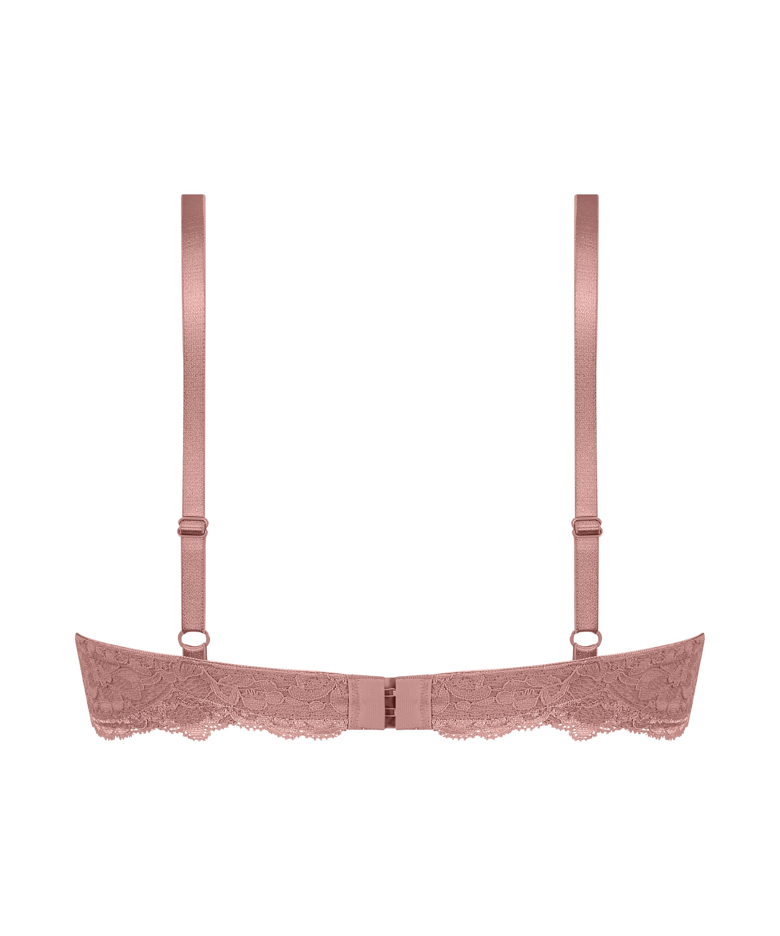 Formstøbt pushup-bøjle-bh Marine, Lyserød, main