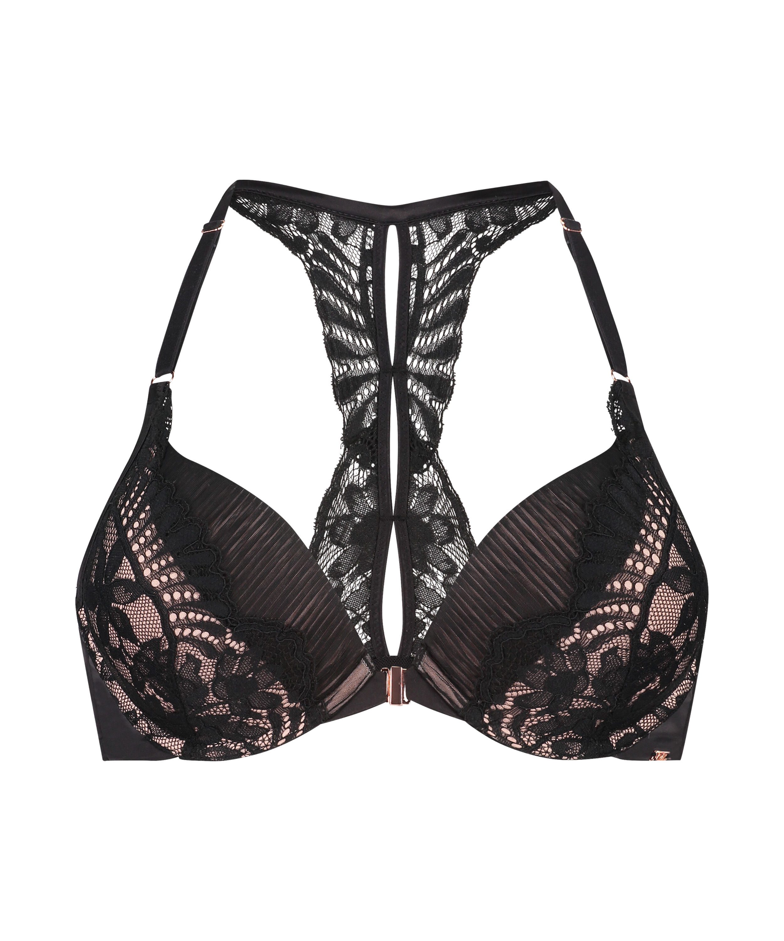 Formst&oslash;bt push-up-b&oslash;jle-bh Antonia, Sort