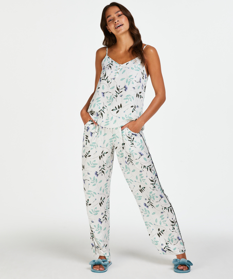 Cami pressed leaves, Hvid