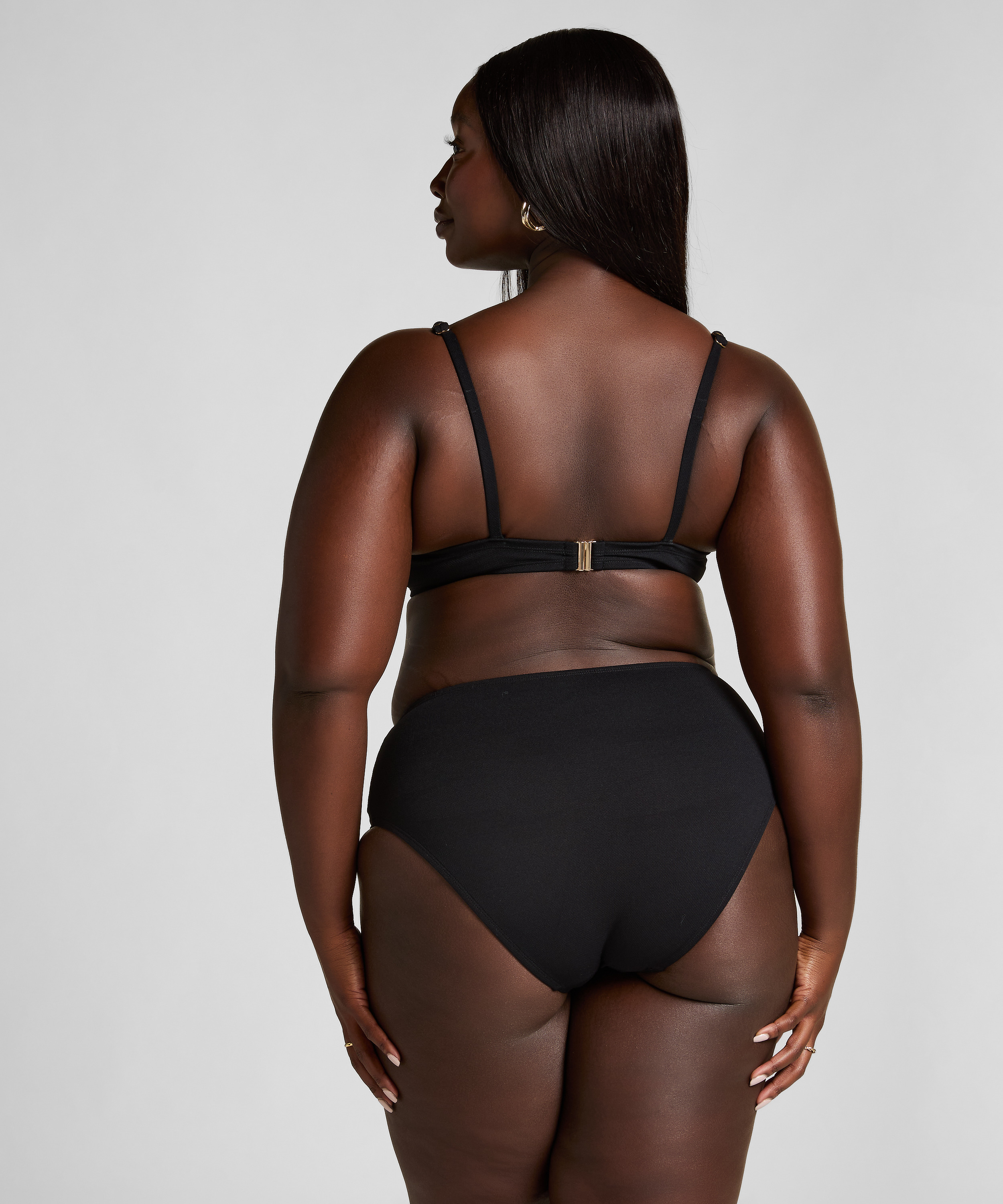 Bikinitop Holbox, Sort, main