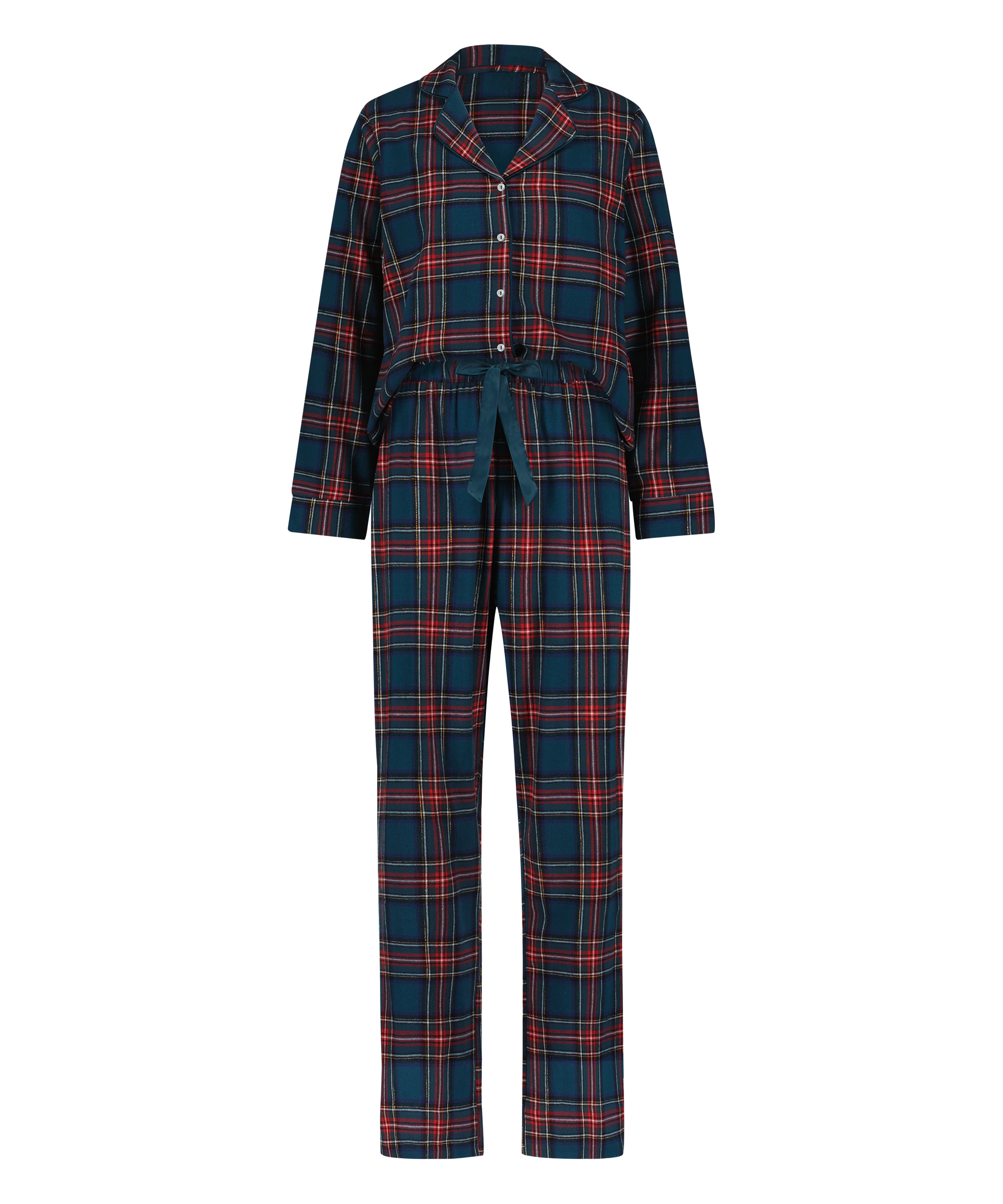 Twill pyjamas, Bl&aring;, main