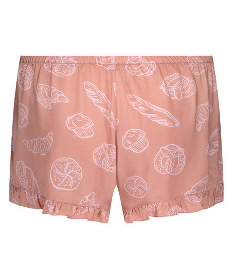 Pyjamasshorts, Beige