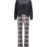 Velour pyjamassæt, Grå