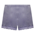 Shorts velour Lace, Lilla
