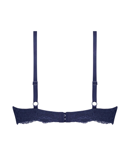 ﻿Formstøbt bøjle-bh Marine, Blå