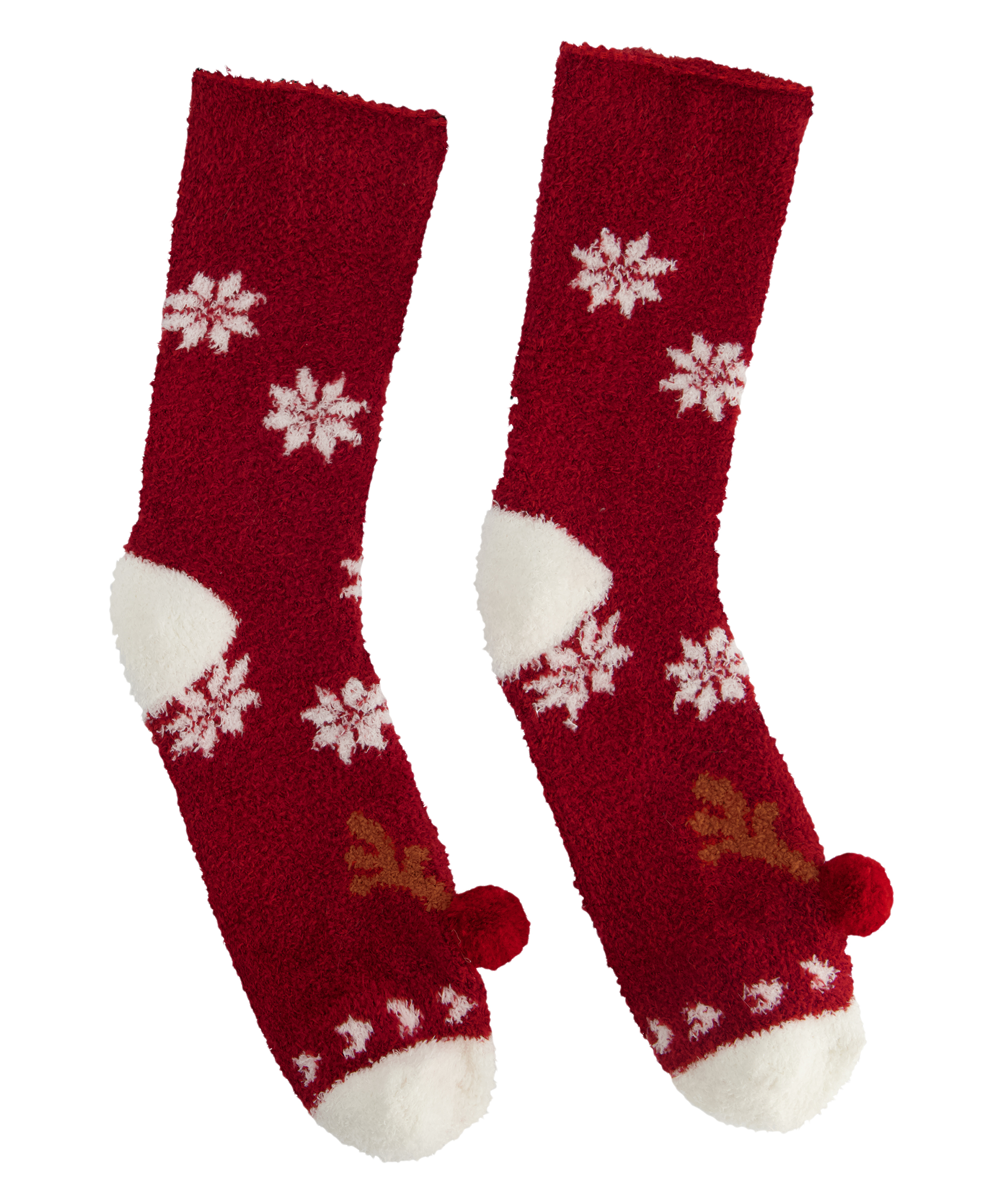 Christmas Cosy sokker, rød, main