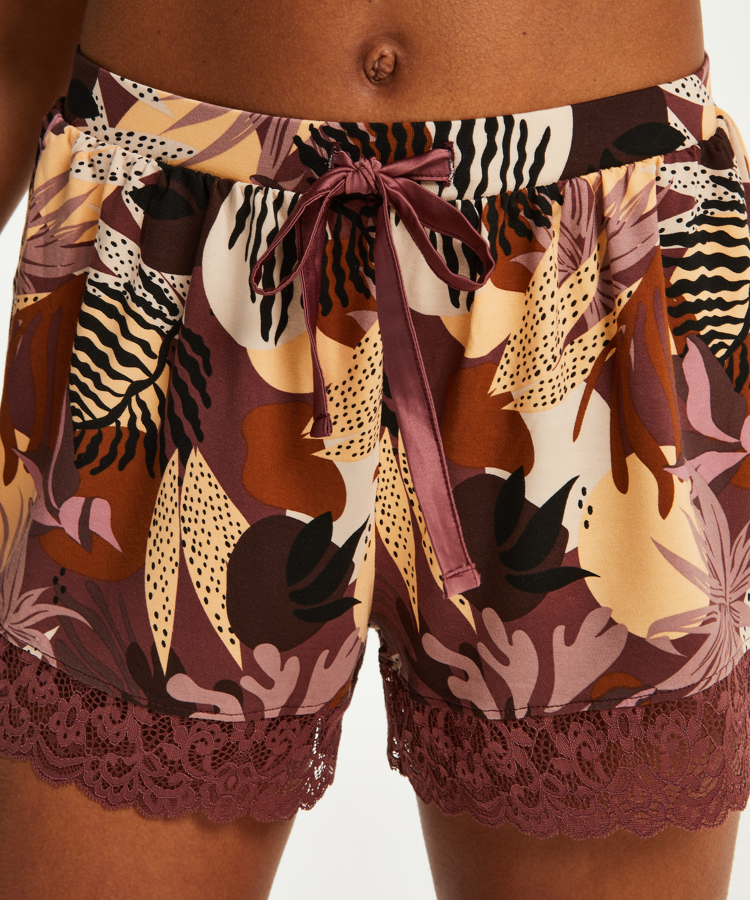 Jersey shorts, pink, main