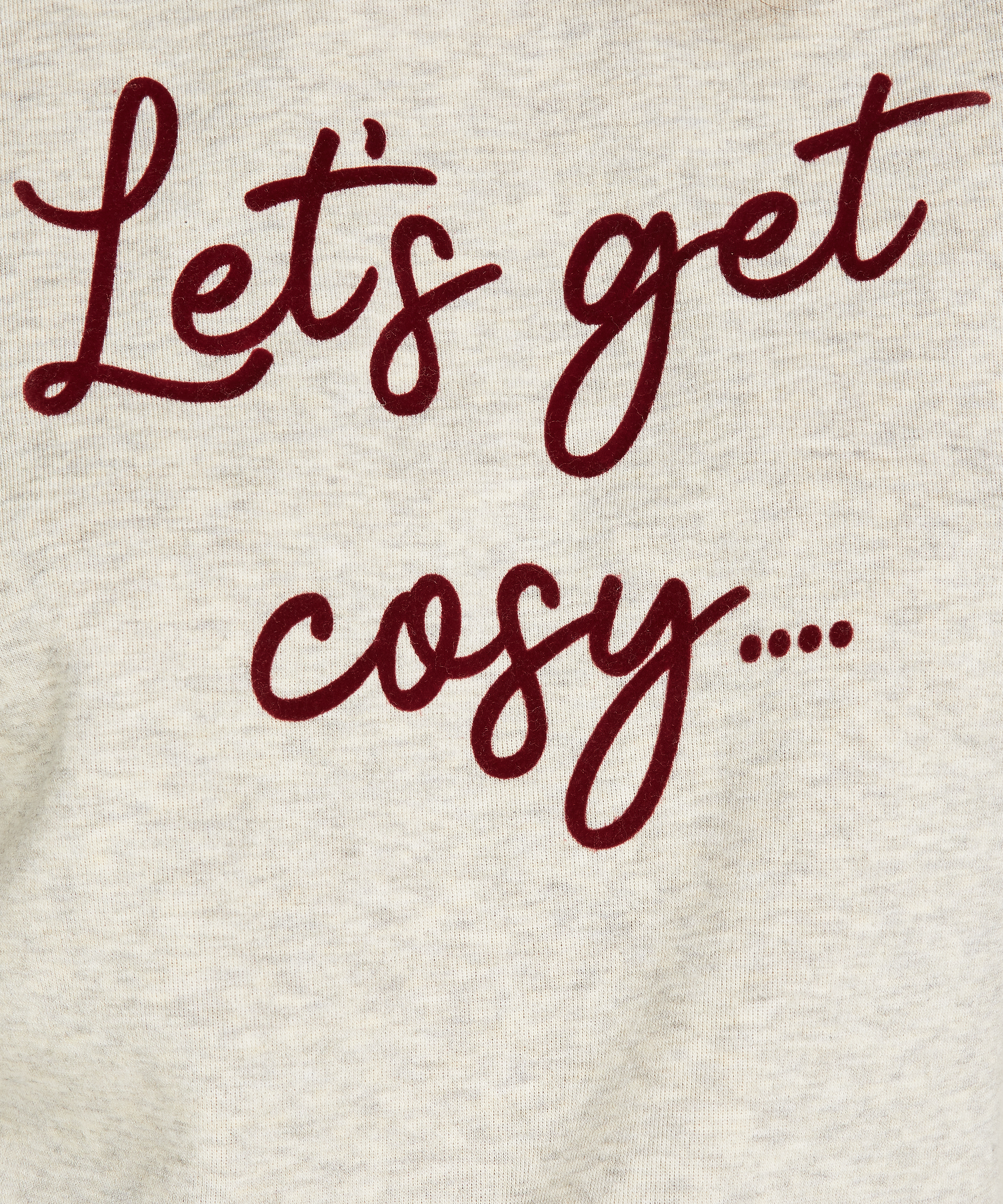 Langærmet Hættetrøje, Beige, main