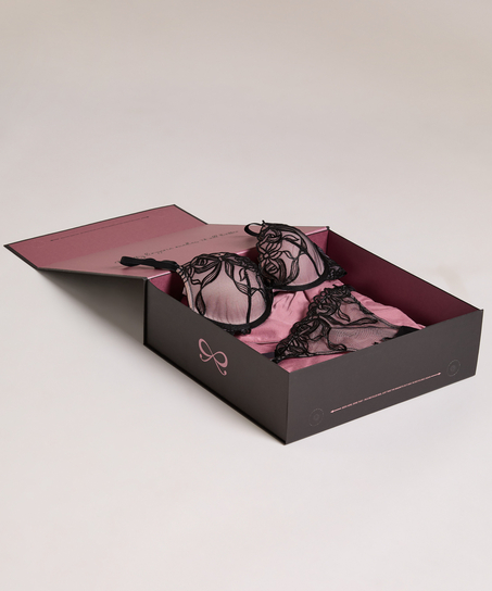 Luksus gaveæske Large, Sort