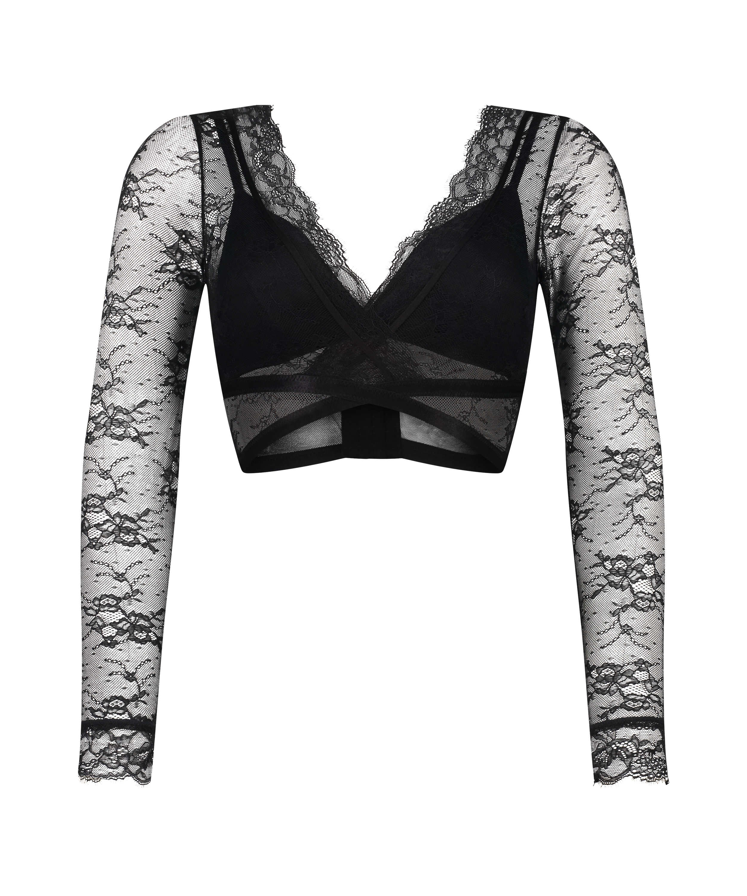 Bralette Molly, Sort, main