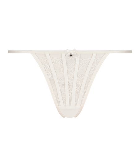 G-streng Maxime, Hvid