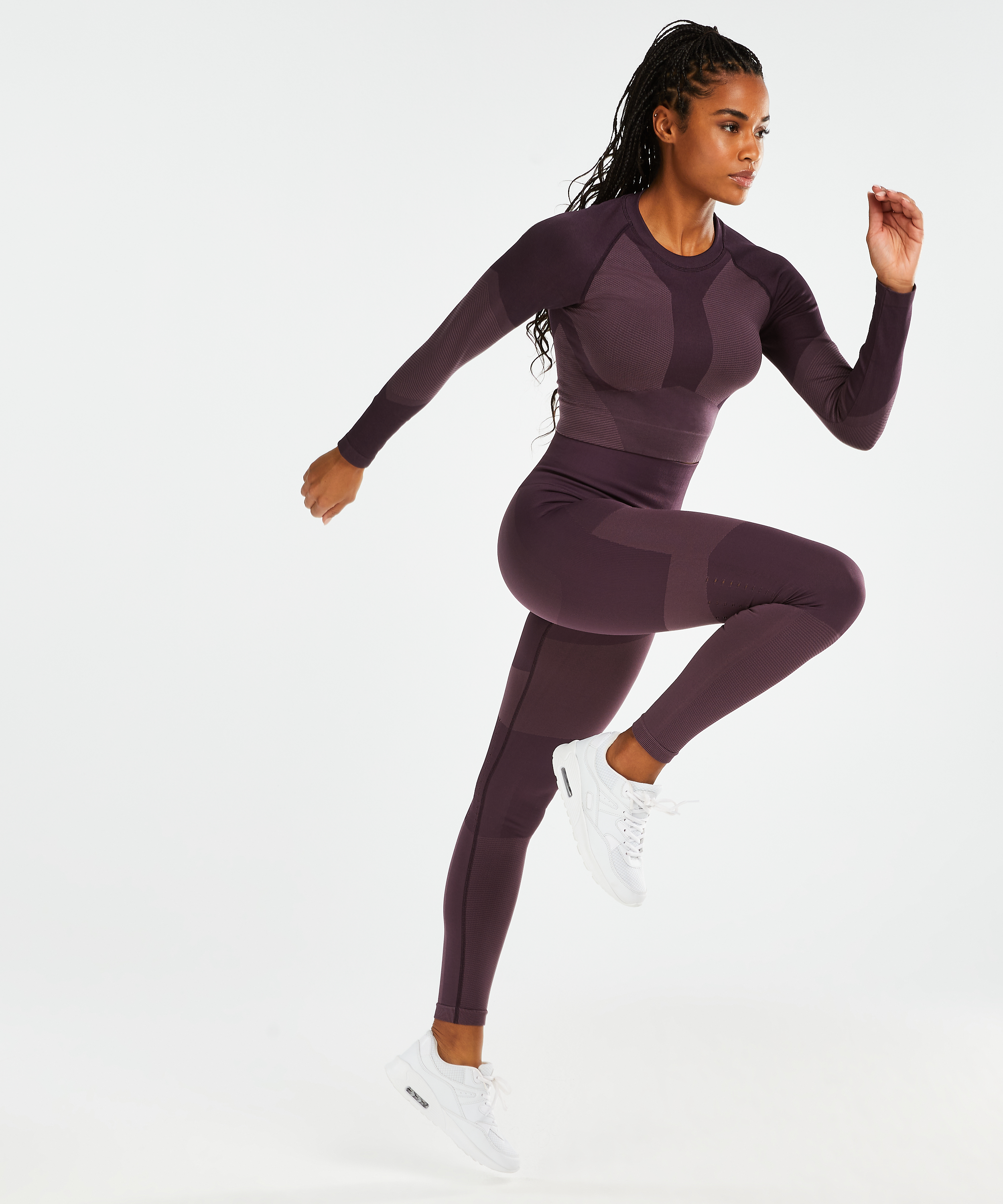 HKMX The Motion Crop Top, Lilla, main