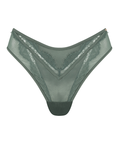 Brasiliansk trusse Nicole, gr&oslash;n