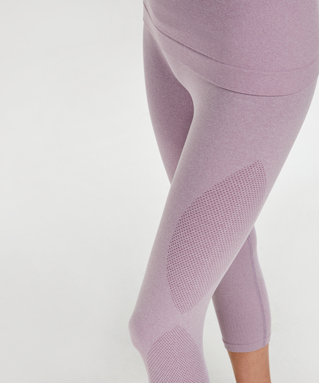 HKMX capri rundstrik, høj talje, lilla