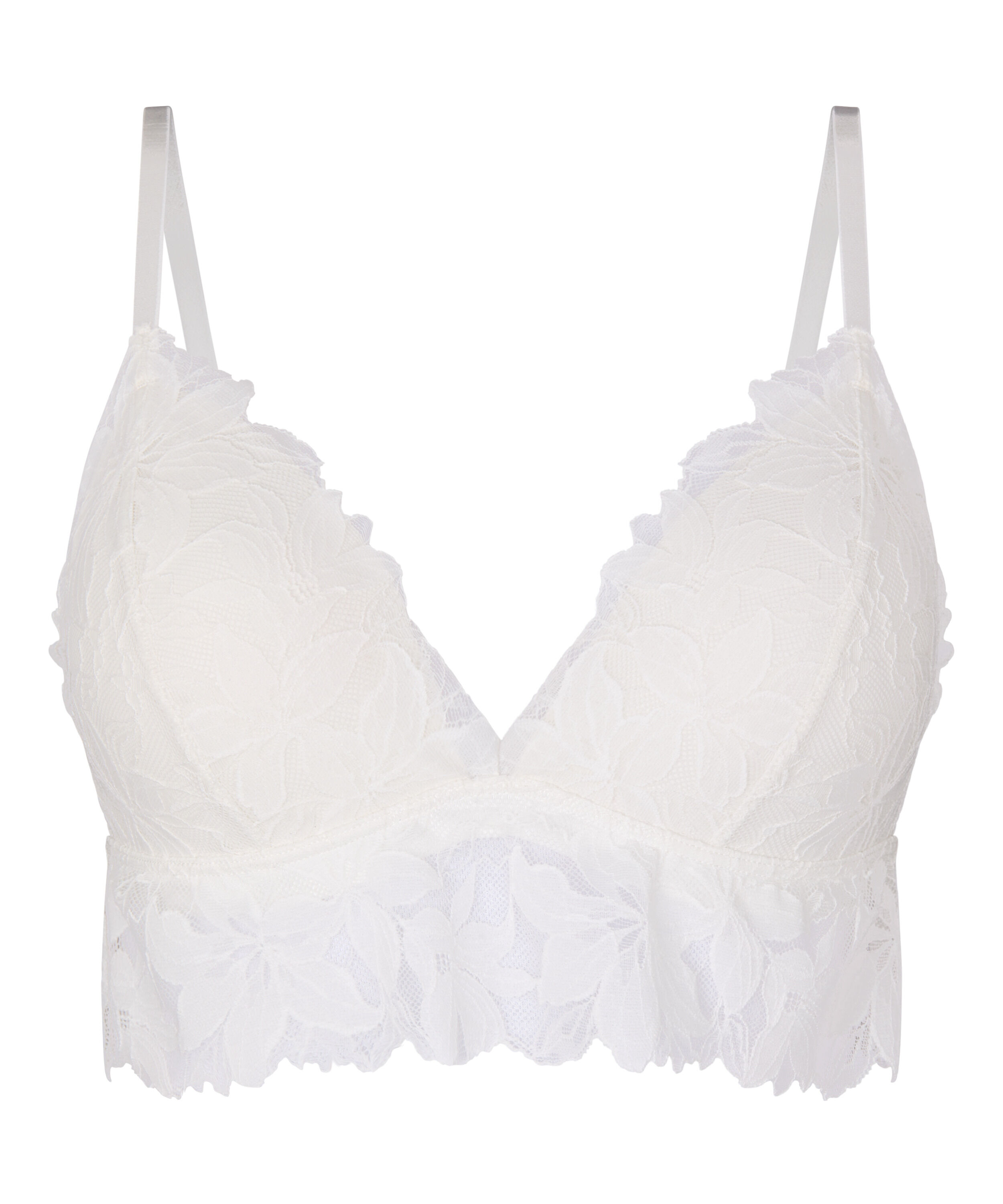 Bralette Ingrid, Hvid
