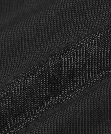 super soft Body med Cashmere, Sort