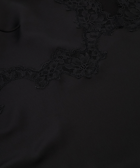 Cami top Sophia, Sort