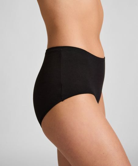 Superslip midi, sort