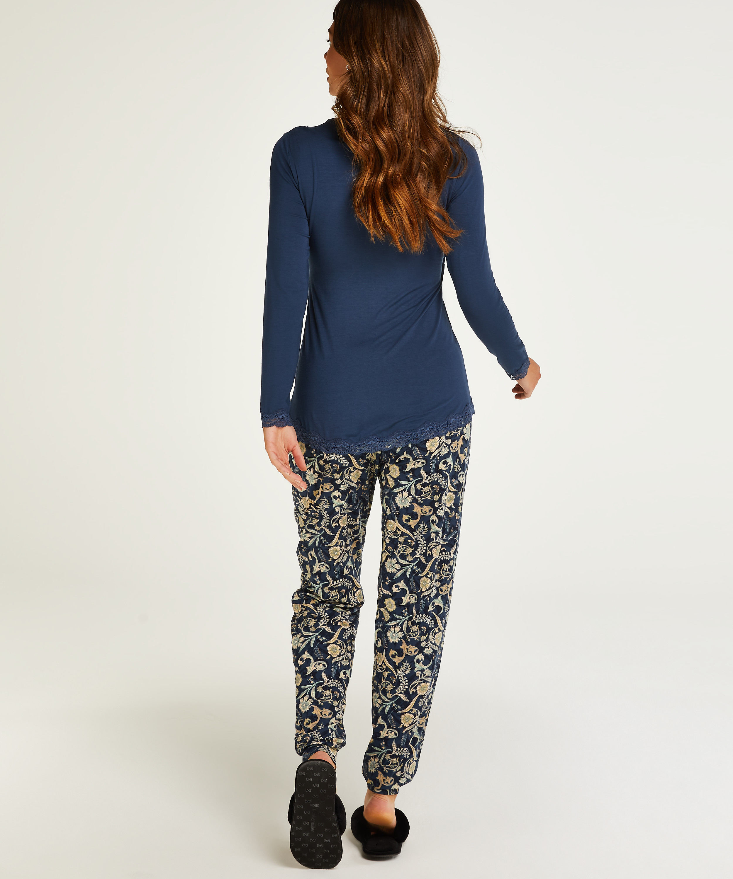 Pyjamass&aelig;t til amning, Bl&aring;, main